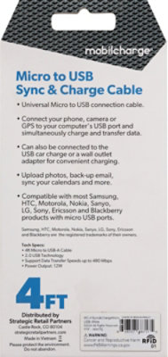 Mc 4ft Sync&charge Micro Usb White - Each - Image 3