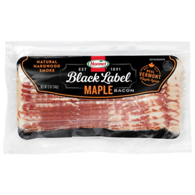 Hormel Black Label Maple Syrup Bacon - 12 Oz - Image 2
