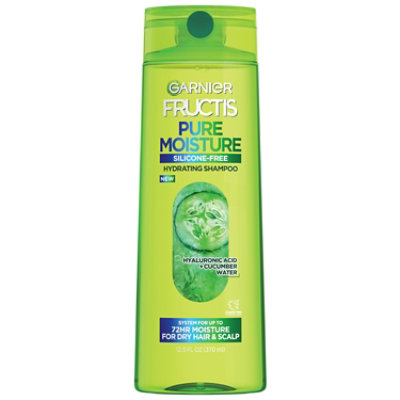 Garnier Fructis Pure Moisture Silicone Free Hydrating Shampoo - 12.5 Fl. Oz. - Image 1