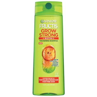 Garnier Fructis Grow Strong Thickening Shampoo - 12.5 Fl. Oz. - Image 1