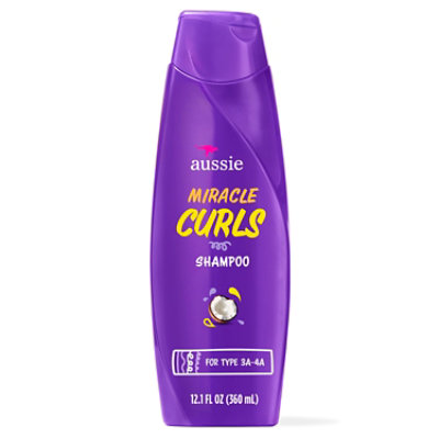 Aussie Miracle Curls With Coconut & Jojoba Oil Paraben Free Shampoo - 12.1 Fl. Oz. - Image 1