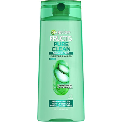 Garnier Fructis Pure Clean Purifying Shampoo for All Hair Types - 22 Fl. Oz. - Image 1