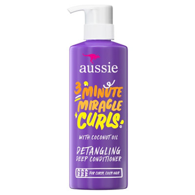 Aussie Paraben-free 3 Minute Miracle Curls Conditioner W/ Coconut - 16 Fl. Oz. - Image 1