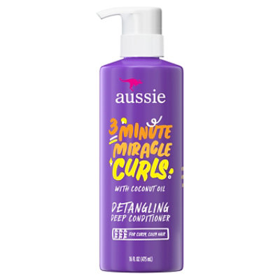 Aussie Paraben-free 3 Minute Miracle Curls Conditioner W/ Coconut - 16 Fl. Oz. - Image 2