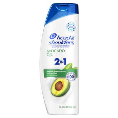 Head & Shoulders Base Shampoo Avocado Oil Anti-dandruff - 12.5 Oz - Image 2