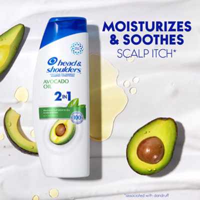 Head & Shoulders Base Shampoo Avocado Oil Anti-dandruff - 12.5 Oz - Image 5