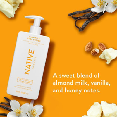 Native Almond & Shea Butter Strengthening Conditioner - 16.5 Oz - Image 2