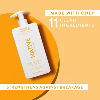 Native Almond & Shea Butter Strengthening Conditioner - 16.5 Oz - Image 7