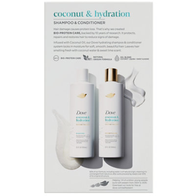 Dove Hair Care Coconut & Hydration 12 Fo - Each - Image 4