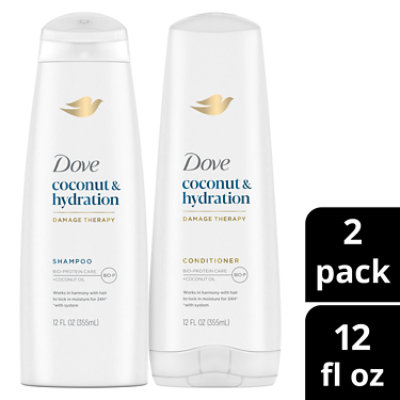 Dove Hair Care Coconut & Hydration 12 Fo - Each - Image 2