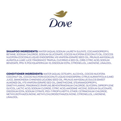 Dove Hair Care Coconut & Hydration 12 Fo - Each - Image 3