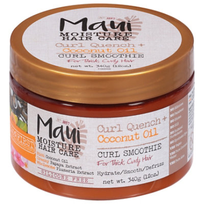 Maui Moisture Curl Quench + Coconut Oil Curl Smoothie - 12 Oz - Image 3