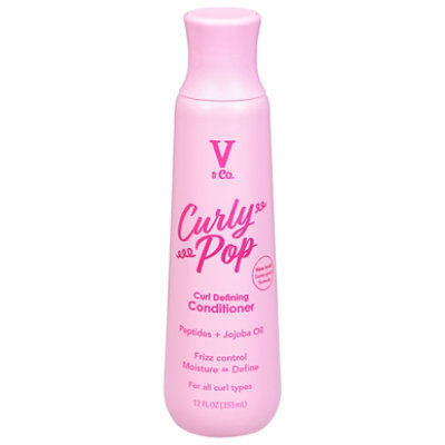 V & Co Curly Hair Conditioner - 12 Fl. Oz. - Image 1