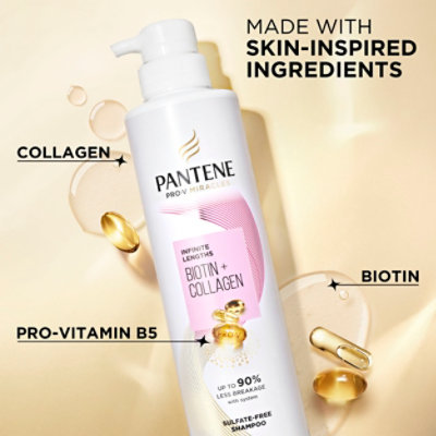 Pantene Base Repair & Protect Shampoo - 13.5 Fl. Oz. - Image 6