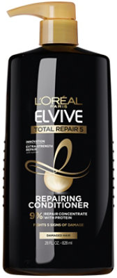 L'Oreal Paris Elvive Total Repair 5 Repairing Conditioner for Damaged Hair - 28 Fl. Oz. - Image 1