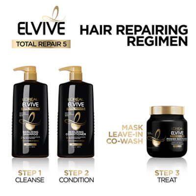 L'Oreal Paris Elvive Total Repair 5 Repairing Conditioner for Damaged Hair - 28 Fl. Oz. - Image 4