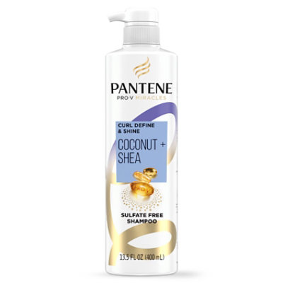 Pantene Base Curl/Moist Shampoo - 13.5 Fl. Oz. - Image 1