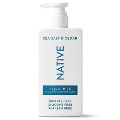 Native Sea Salt & Cedar 2-in-1 Shampoo & Conditioner