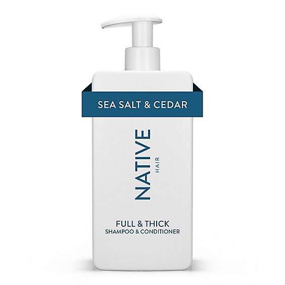 Native Sea Salt & Cedar 2-in-1 Shampoo & Conditioner - 16.5 Native Sea Salt & Cedar 2-in-1 Shampoo & Conditioner - 16.5