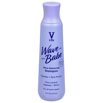 V&co Wavy Hair Shampoo With Peptide Technology 12 Fz - 12 FZ - Image 1