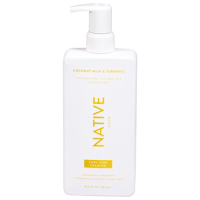 Native Coconut Milk & Turmeric Shampoo - 16.5 Fl. Oz. - Image 1