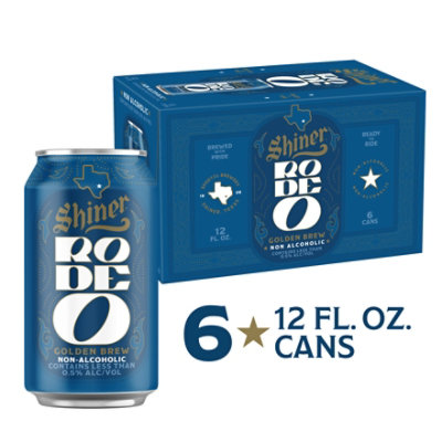 Shiner Non-alcoholic In Cans - 6-12 Fl. Oz. - Image 1