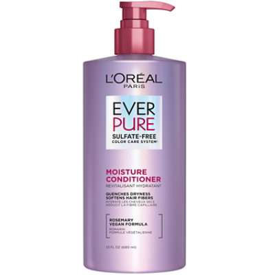 L'Oreal Paris Sulfate Free Moisture Conditioner for Hydrating Dry Hair EverPure - 23 Fl. Oz. - Image 1