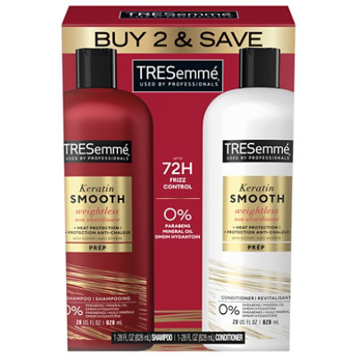 Tresemme Hair Care Keratin Smooth Regimen - 28 Fl. Oz. - Image 1