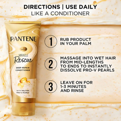 Pantene Pro-v Hair Treatment Rinse Off - 8 Fl. Oz. - Image 5