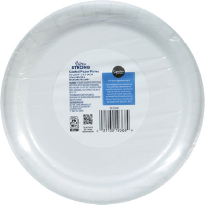 Signature Select Ultra Strong Plates 8.5 Inch - 64 Count - Image 4