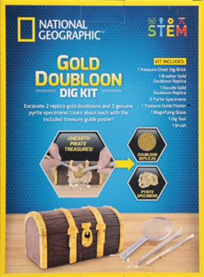 National Geographic Gold Doubloon Dig Kit - Each - Image 3
