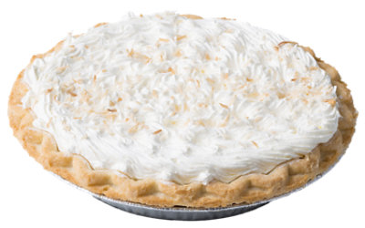 Coconut Cream Pie Non-Shelf Stable 8 Inch - 27 Oz - Image 1
