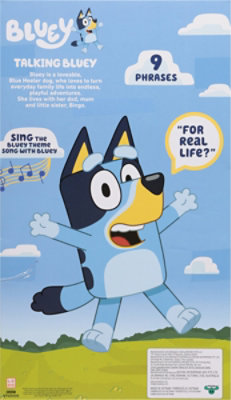 Moose Talking Bluey Plush - Each - Image 3