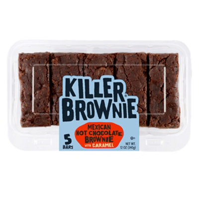 Mexican Hot Chocolate Killer Brownie Bars 5 Count - 12 Oz - Image 1