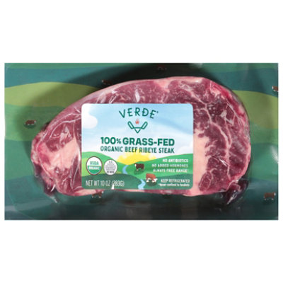 Verde Farms Organic Grass Fed Ribeye Steak  - 10 Oz - Image 3