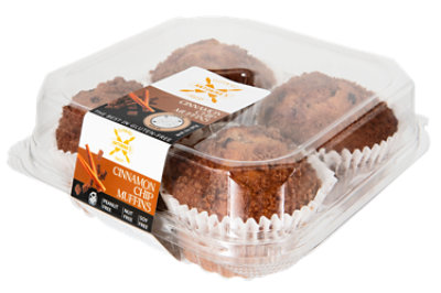 Gluten Free Cinnamon Chip Muffins - 14 Oz - Image 1