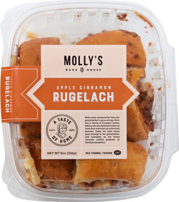 Molly's Rugelach Filled With Tasty Apple And Cinnamon - 8 Oz - Image 2