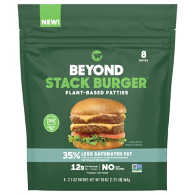 Beyond Stack Burger Patties 8pcs - 20 Oz - Image 3