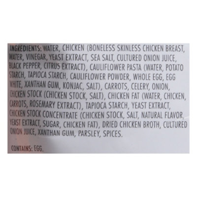 Kevin's Natural Foods Cauliflower Pasta Chicken Soup - 16 Oz - Image 4