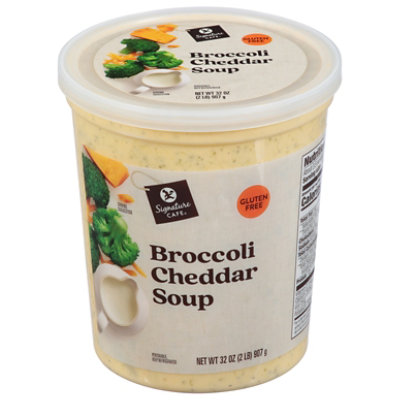 Signature Select/Cafe Broccoli Cheddar Soup - 32 Oz - Image 1