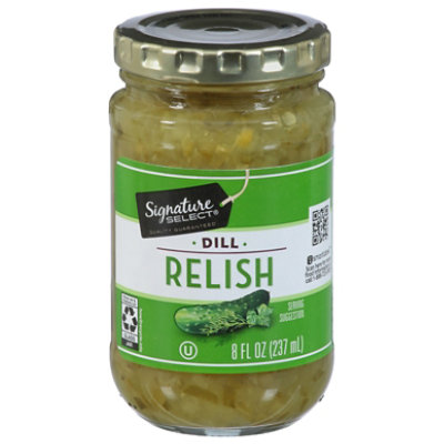 Signature SELECT Dill Relish Pickle - 8 Oz - Image 3