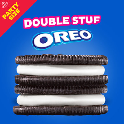 Oreo Double Stuf Chocolate Sandwich Cookies - 24.95 Oz - Image 2