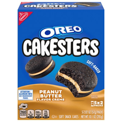 Oreo Cakesters Peanut Butter Sandwich Cookies - 10.1 Oz - Image 3