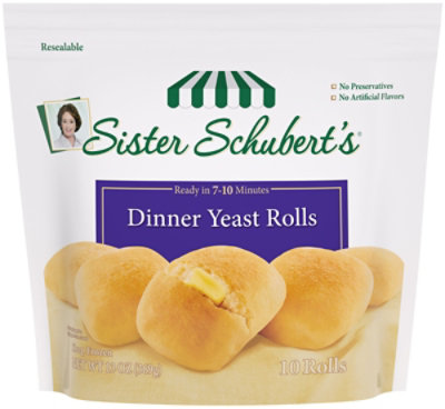 Sister Schubert's Dinner Yeast Rolls 13 Oz - 13 OZ - Image 3