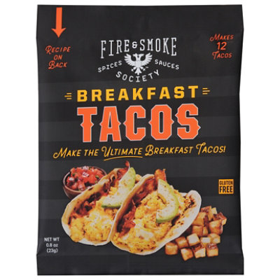 Fire And Smoke Seasoning Mix Brkfst Taco - 0.8 OZ - Image 3