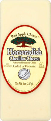 Red Apple Cheese Chdr Hrsradishadish - 8 OZ - Image 2