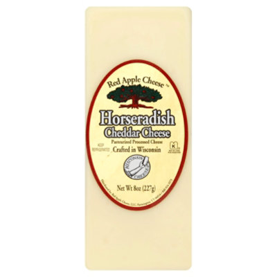 Red Apple Cheese Chdr Hrsradishadish - 8 OZ - Image 1