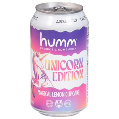 Humm Kombucha Magical Lemon Cupcake - 12 FZ - Image 1