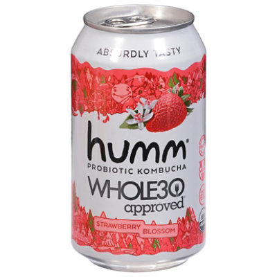 Humm Kombucha Strawberry Blossom - 12 FZ - Image 1