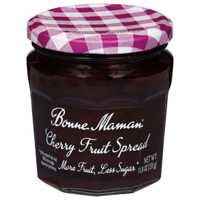 Bonne Maman Less Sugar Cherry Fruit Spread - 11.8 Oz - Image 1